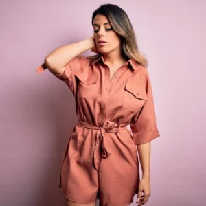 Macacão Vermelho Verão